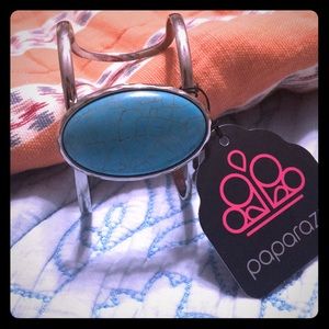 Turquoise beaded Cuff